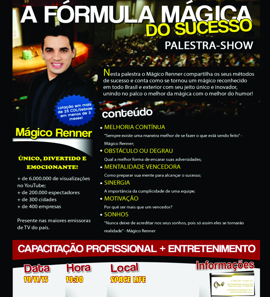 Panfleto Mágico Rener 3